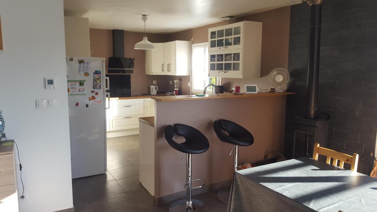 2 Vraies Chambres Privees Au Calme Dans Villa De Campagne Plain-Pied 105M2 Avec Piscine A Montfaucon Montfaucon  외부 사진