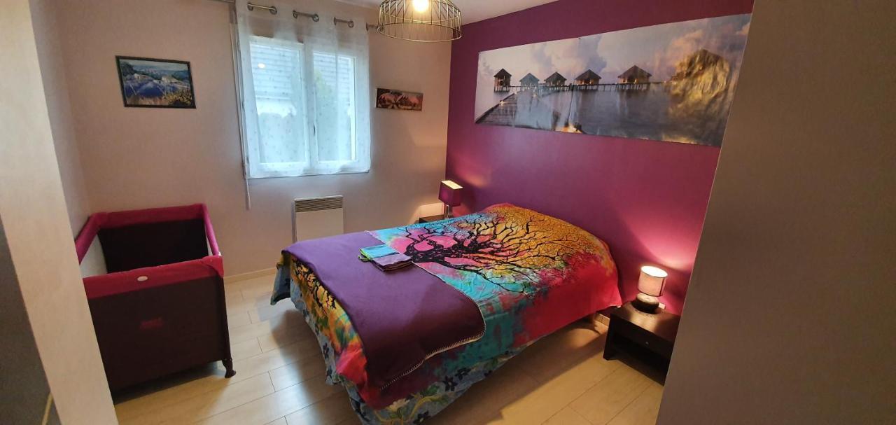 2 Vraies Chambres Privees Au Calme Dans Villa De Campagne Plain-Pied 105M2 Avec Piscine A Montfaucon Montfaucon  외부 사진